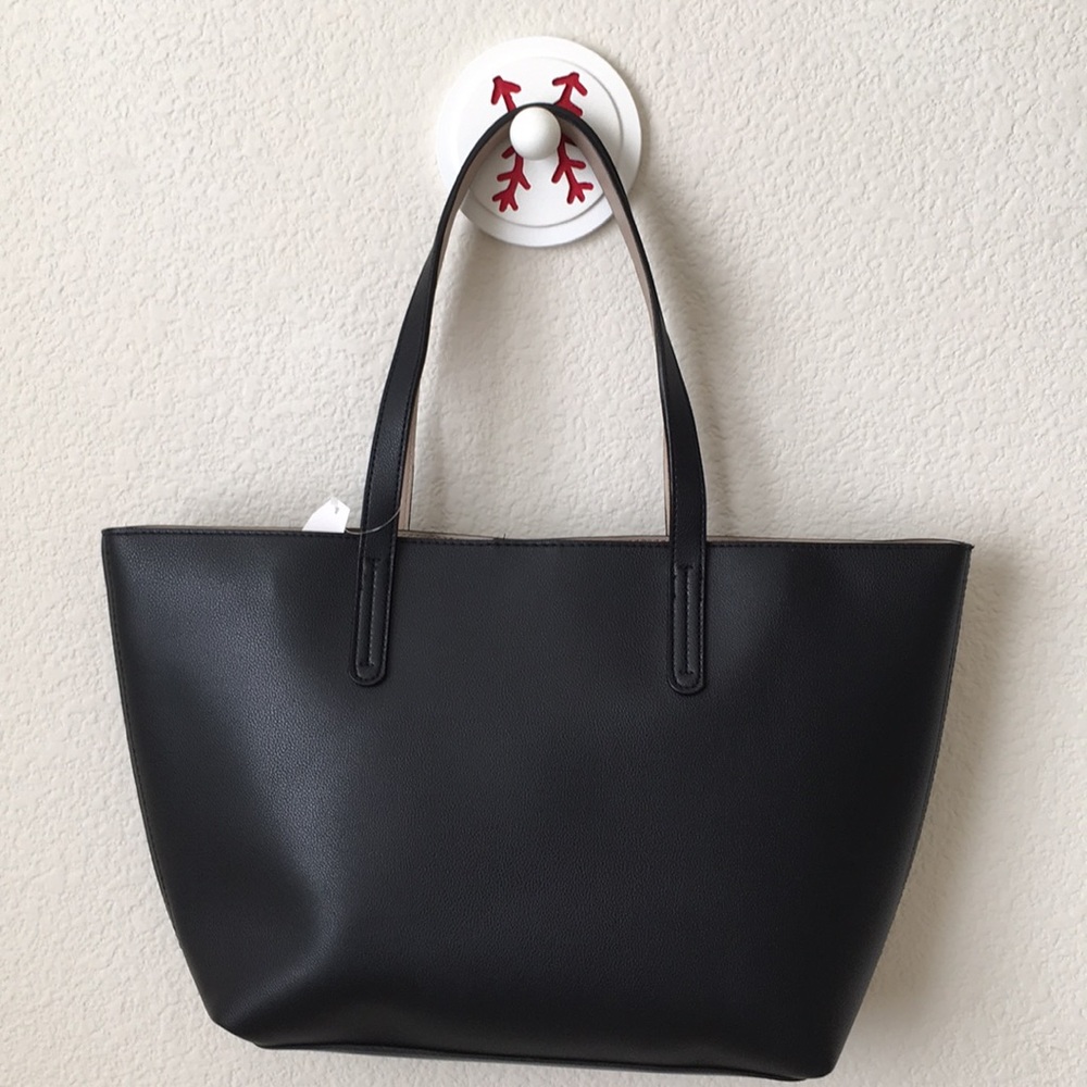 NWT Black Tote Bag - Picture 1 of 4
